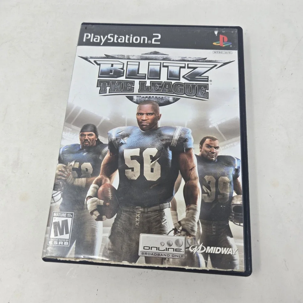 Blitz The League Sony PlayStation 2 PS2 Midway Sports Football Game 2005